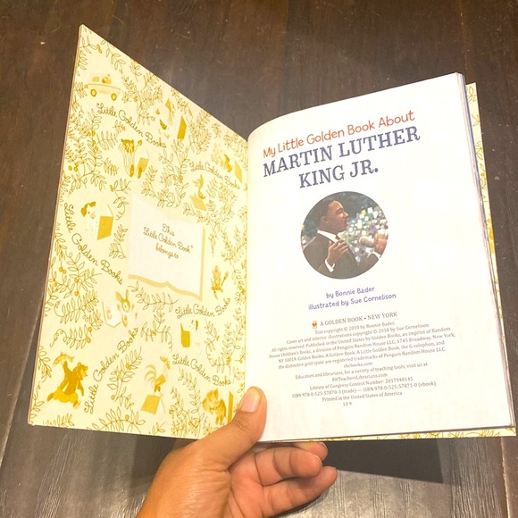 Lot of 2 Little Golden Books Martin Luther King Jr. & Harriet Tubman Civil Right - Picture 3 of 4